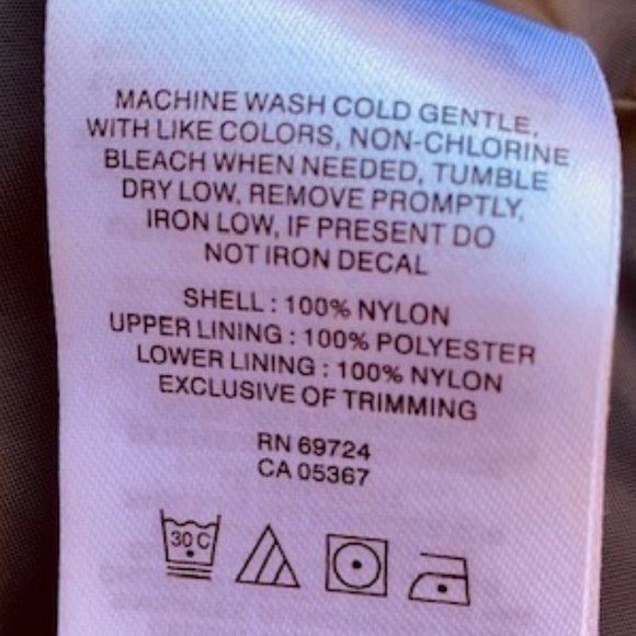 Columbia Girl's Magenta Lightweight Full Zip Coat Jacket Size 14/16 - Picture 16 of 16